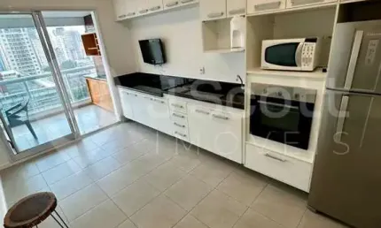 LINDO APARTAMENTO MOBILIADO P/ LOCAÇÃO, COM UMA VISTA ESPETACULAR, PRONTO PRA MORAR NA VILA OLÍMPIA