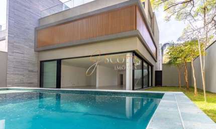 Casa em condomínio fechado com 4 quartos à venda na Rua Pirandello, 245, Brooklin Paulista, São Paulo