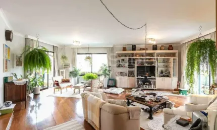 Apartamento com 4 quartos à venda na Avenida Jandira, 891, Moema, São Paulo