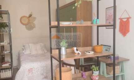 Kitnet com 0 quarto, Centro, São Vicente - R$ 210 mil, Cod: 523