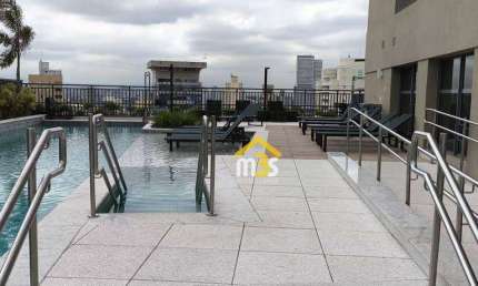 Apartamento com 1 suíte à venda, 38 m², terraço, 1 vaga e depósito privativo por R$ 449.000 - Vila Osasco - Osasco/SP