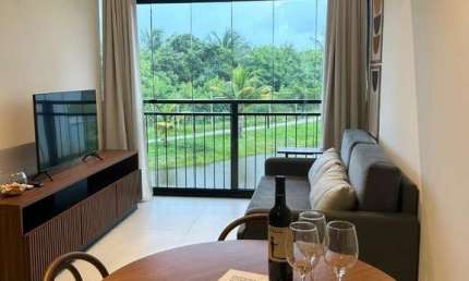 Apartamento com 1 quarto à venda na Rua das Rosas, Praia do Forte, Mata de São João, 39 m2 por R$ 740.000