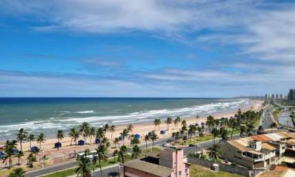 Apartamento com 2 quartos para alugar na Avenida Octávio Mangabeira, Piatã, Salvador, 65 m2 por R$ 4.500
