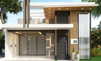 Venda de casa com 3/4 - duas suítes, espaço gourmet - Cond. Nova York – Parnamirim/RN