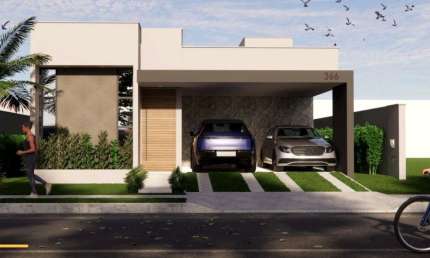 Venda de casa térrea 200m², 3 suítes duas com varanda – YBY Natureza- P. Nações/RN