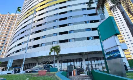 Venda de Quality Flat com 40 m², 01 quarto - mobiliado e decorado – Ponta Negra/RN