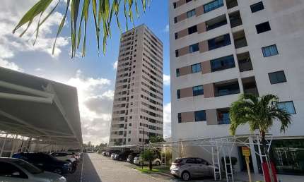 Aluguel de apartamento com 69m², ¾ com 01 suíte – Aurea Guedes – Ponta Negra