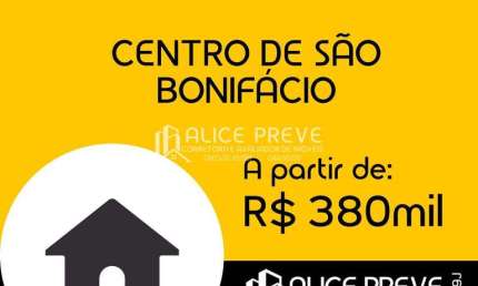 Casa com 2 quartos à venda no Centro, São Bonifácio 
