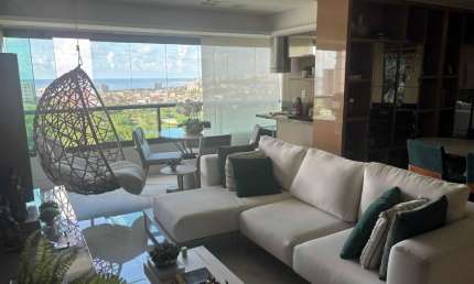 Apartamento de Alto Padrão com Vista Deslumbrante – 3 Suítes, Totalmente Mobiliado!
