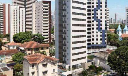 Apartamento com 1 dormitório à venda, 33 m² por R$ 330.000,00 - Graças - Recife/PE