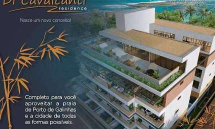 Apartamento com 1 dormitório à venda, 39 m² por R$ 654.196,67 - Porto de Galinhas - Ipojuca/PE