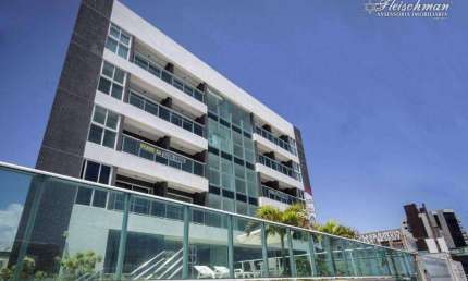 Apartamento com 1 dormitório para alugar, 36 m² por R$ 2.900,00/mês - Boa Viagem - Recife/PE