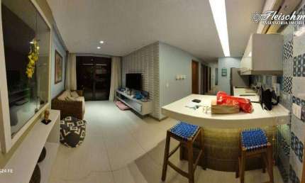 Flat com 2 dormitórios à venda, 62 m² por R$ 1.200.000,00 - Porto de Galinhas - Ipojuca/PE