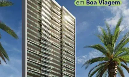 Apartamento Alto Padrão em Boa Viagem – 108m², Vista Mar e Lazer Completo