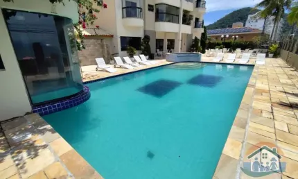 EXCELENTE APARTAMENTO EM CONDOMÍNIO FRENTE MAR NA PRAIA MARTIM DE SÁ EM CARAGUATATUBA-SP!