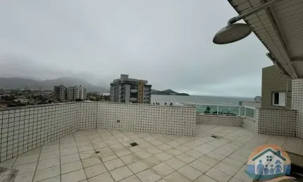 EXCELENTE COBERTURA DUPLEX COM VISTA PARA O MAR LOCALIZADA NO BAIRRO INDAIÁ EM CARAGUATATUBA!!