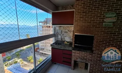 Incrível apartamento com vista mar localizado na orla da praia martim de sá em caraguatuba!