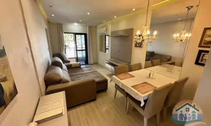 Incrível apartamento localizado próximo á praia no bairro martim de sá em caraguatatuba!