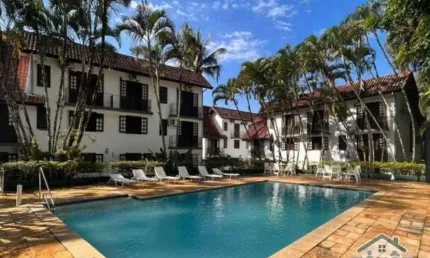 Incrível apartamento em condomínio localizado na praia em guaecá no litoral norte de são paulo!