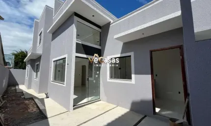 Casa Linear com Espaço gourmet e quintal amplo Chacara marilea