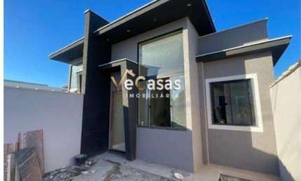 Casa Linear Independente com Design Moderno | Rio das Ostras/RJ ENSEADA DAS GAIVOTAS