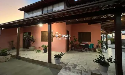 Casa Por Do Sol  Amplo Quintal com Piscina e terreno com Arvores Frutiferas