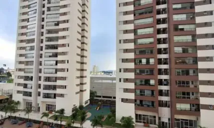 Apartamento para Locação em Taubaté, Vila Edmundo, 3 dormitórios, 3 suítes, 4 banheiros, 2 vagas