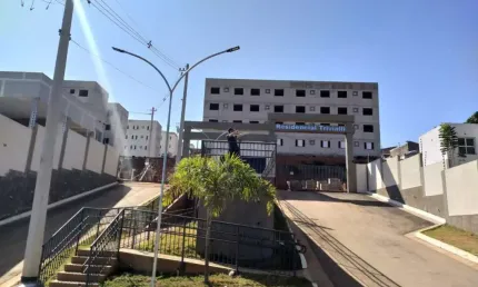 Apartamento para Locação em Taubaté, Granjas Santa Terezinha, 2 dormitórios, 1 banheiro, 1 vaga