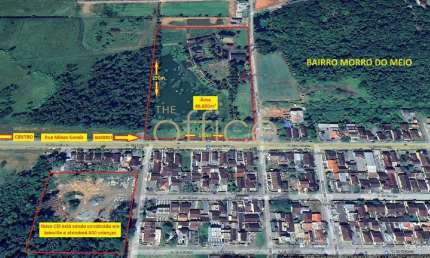 Terreno Comercial à Venda em Joinville-SC: 40.000m² na Nova Brasília - Oportunidade Única de Investimento!