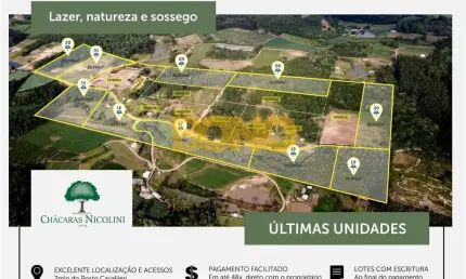 Terreno à venda na Zona Rural, Farroupilha , 200000 m2 por R$ 500.000