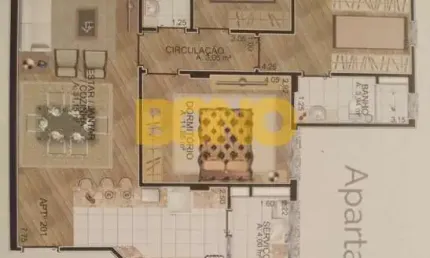 Apartamento com 3 quartos à venda no pio x, caxias do sul  por r$ 681.000