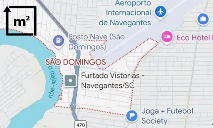Terreno à venda na Rua João Pedro de Souza Junior, São Domingos, Navegantes