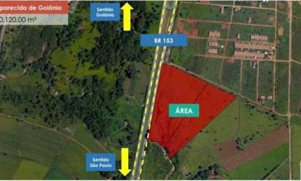 Terreno à venda na Br-153, 2750, Rosa dos Ventos, Aparecida de Goiânia