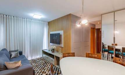 Apartamento mobiliado de 74 m² ,  com 3 quartos no Visage Flamboyant.