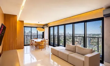 Apartamento com 3 suítes e design moderno à venda no Único Marista