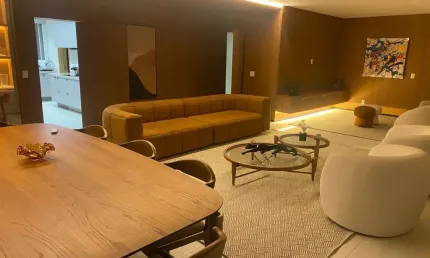 Residencial sky garden flamboyant – 177 m² mobiliado e decorado – jardim goiás