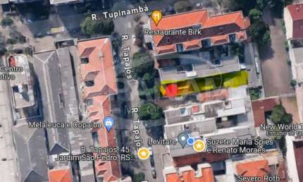 Terreno à venda na Rua Tapajós, 69, Jardim São Pedro, Porto Alegre por R$ 1.100.000