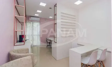 Sala comercial com 1 sala à venda na rua cristóvão pereira, 99, passo da areia, porto alegre por r$ 120.000