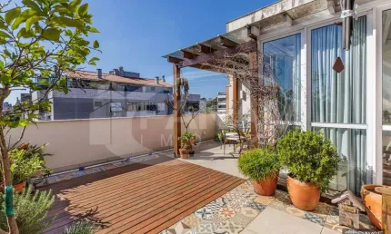 Cobertura com 2 quartos à venda na rua dona adda mascarenhas de moraes, 1083, jardim planalto, porto alegre por r$ 790.000