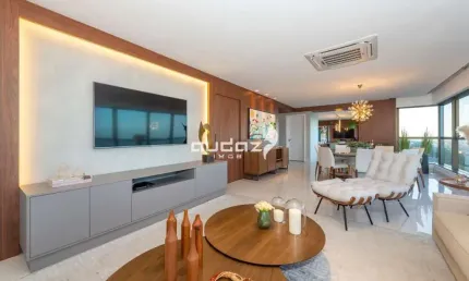 Apartamento de alto padrão 4 Suites vista mar em Areia Preta