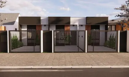 Casa Geminada para Venda em Joinville, Aventureiro, 2 dormitórios, 1 banheiro, 1 vaga