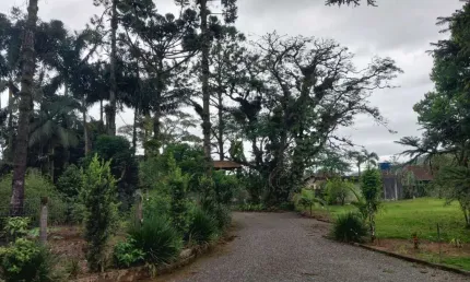 Chácara para venda em joinville, pirabeiraba, 3 dormitórios, 1 suíte, 3 banheiros, 3 vagas