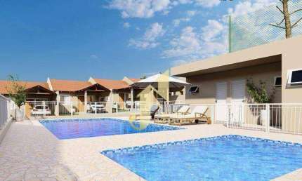 CASA A VENDA NO CONDOMÍNIO RESIDENCIAL FLOR DE LIZ COM 2 DOMITÓRIOS