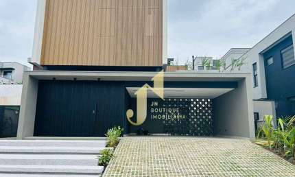 CASA DE ALTO PADRÃO A VENDA NO CONDOMÍNIO ALPHAVILLE II EM SÃO JOSÉ DOS CAMPOS COM 4 SUÍTES