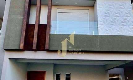 SOBRADO A VENDA NO CONDOMÍNIO DOS MANACAS EM JACAREÍ COM 4 DORMITÓRIOS E 1 SUÍTE