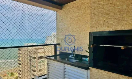 Apartamento à venda na praia das astúrias- com vista mar e lazer