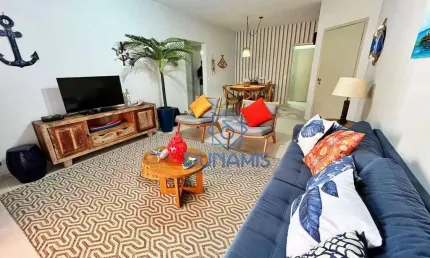 Apartamento à venda, 113 m² por R$ 745.000,00 - Praia das Pitangueiras - Guarujá/SP