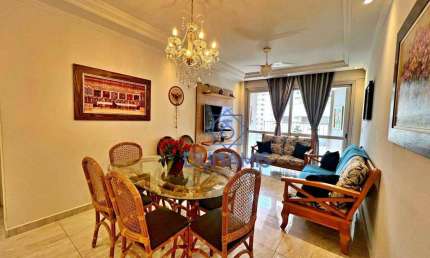 Apartamento à venda, 93 m² por R$ 750.000,00 - Praia das Pitangueiras - Guarujá/SP