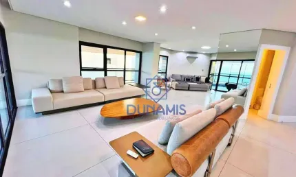 Apartamento à venda, 364 m² por r$ 7.000.000,00 - jardim astúrias - guarujá/sp