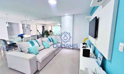Apartamento à venda, 114 m² por R$ 990.000,00 - Praia das Pitangueiras - Guarujá/SP